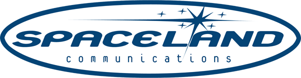 Spaceland Communications logo Spaceland Communications logo